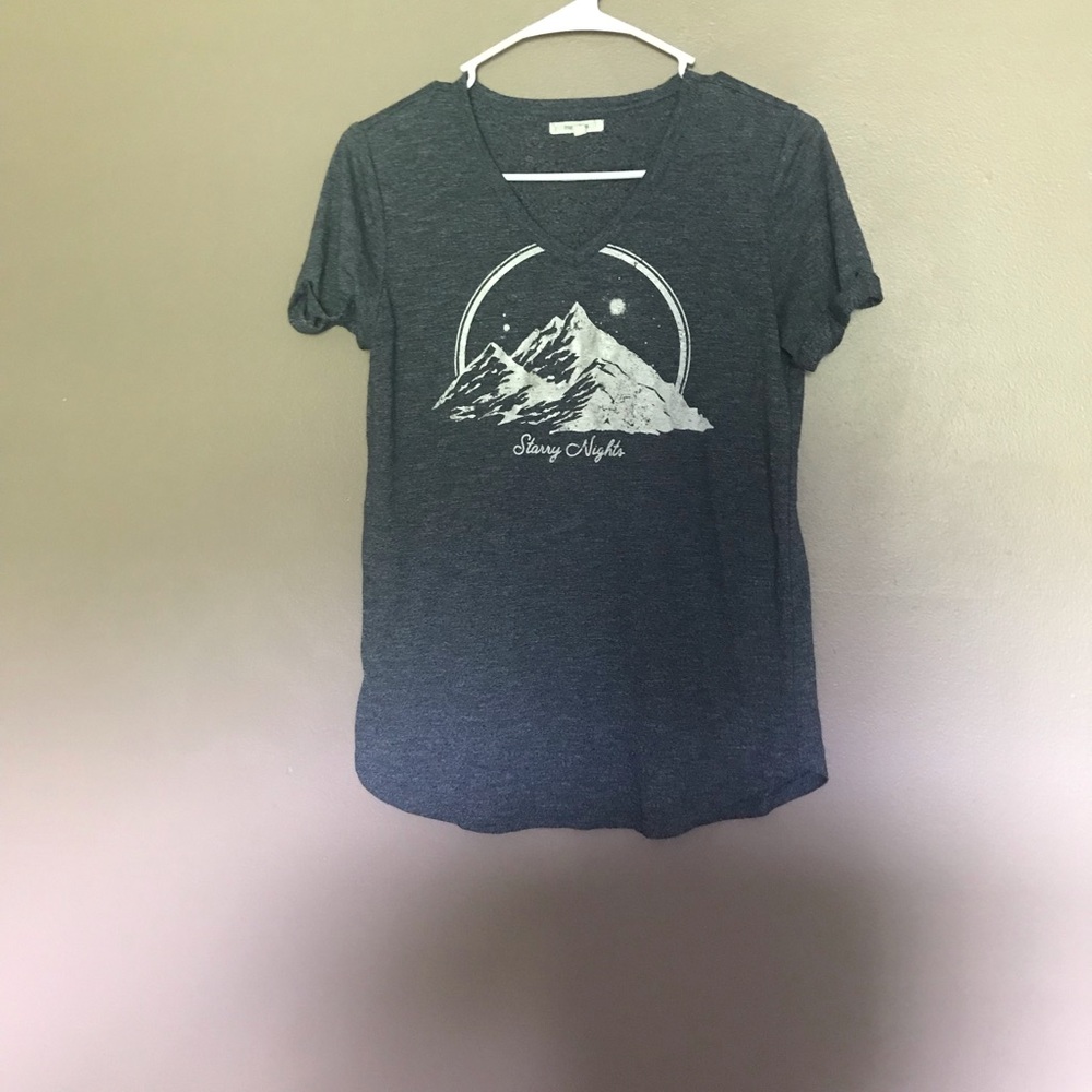 Extra small blue “Starry Nights” t shirt